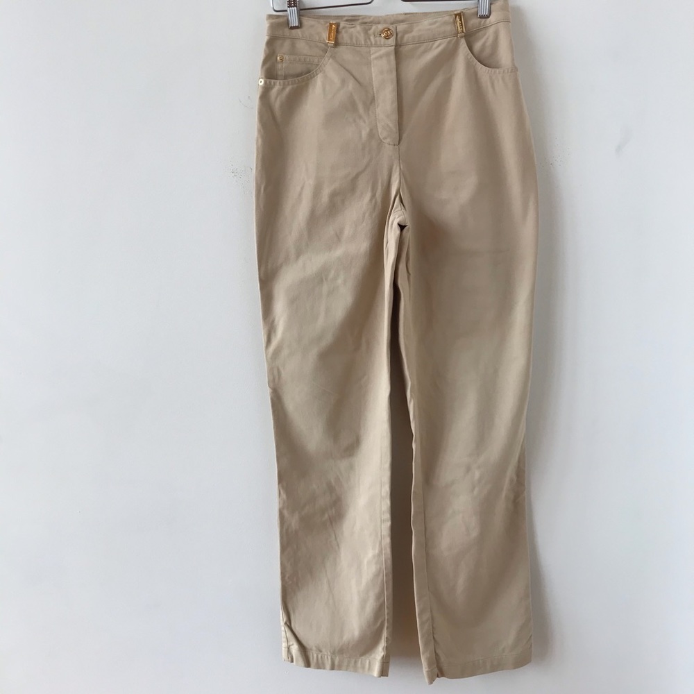 St John high rise khaki pants